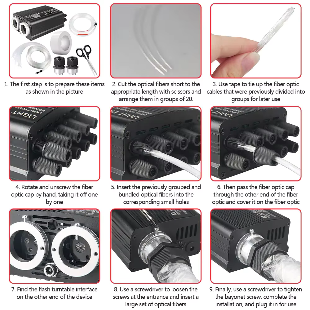 Fiber Optic Star Ceiling Kit - Image 6